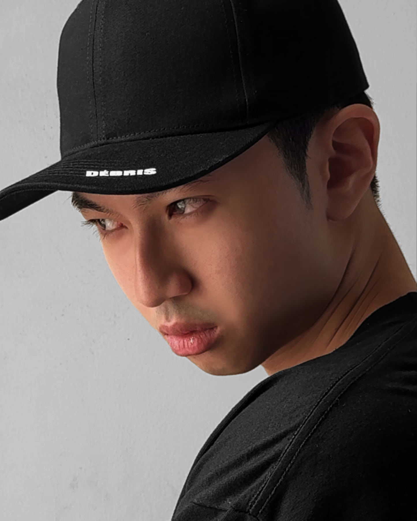 DÉBRIS APPAREL — Logo Hat Black