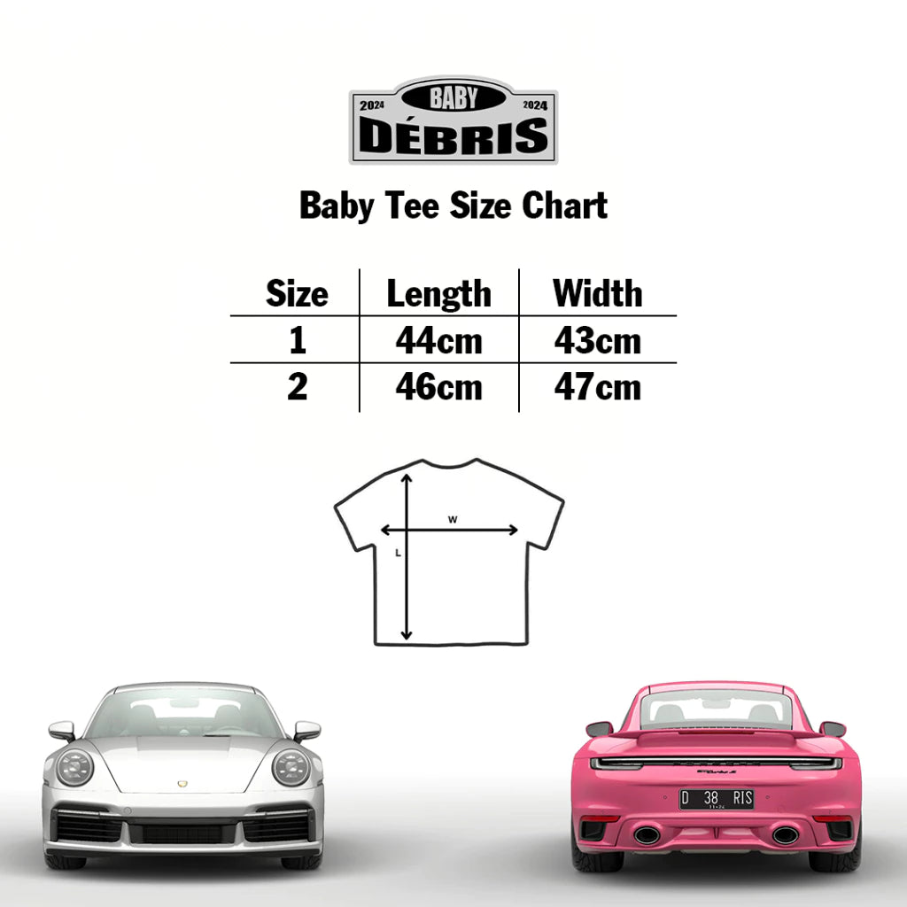 DÉBRIS APPAREL – Bad Girl Baby Tee