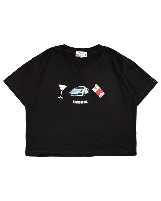 DÉBRIS APPAREL – Bad Girl Baby Tee