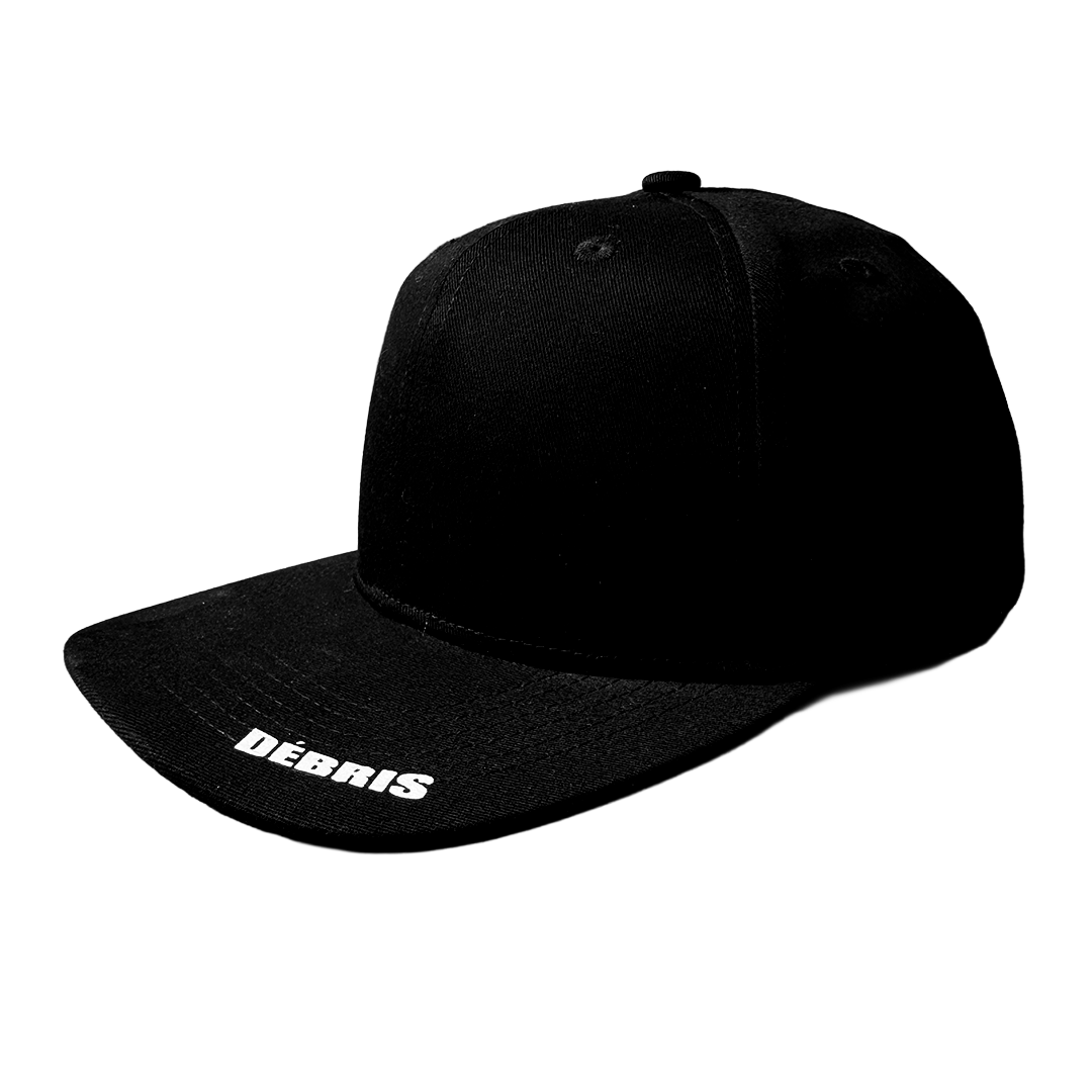 DÉBRIS APPAREL — Logo Hat Black