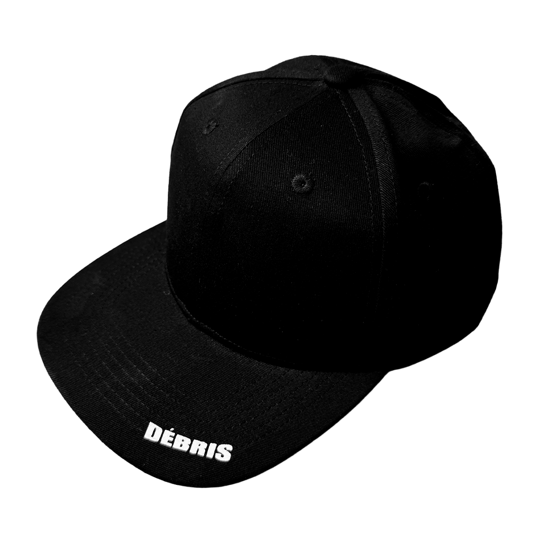DÉBRIS APPAREL — Logo Hat Black
