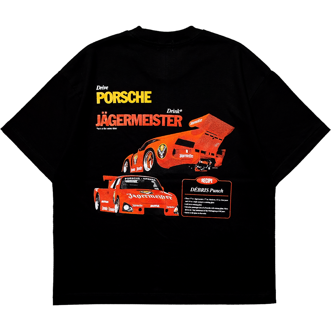 DÉBRIS APPAREL – Porsche 953 K3 Jägermeister Box Tee