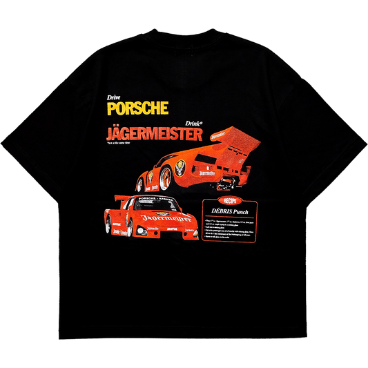 DÉBRIS APPAREL – Porsche 953 K3 Jägermeister Box Tee