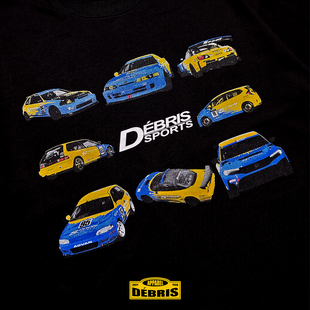 DÉBRIS APPAREL — DÉBRIS Sports Multicar Box Tee