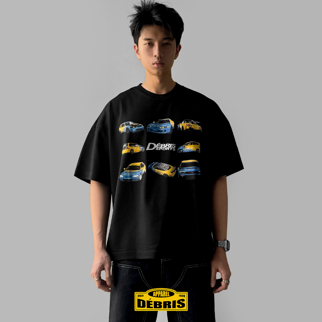 DÉBRIS APPAREL — DÉBRIS Sports Multicar Box Tee