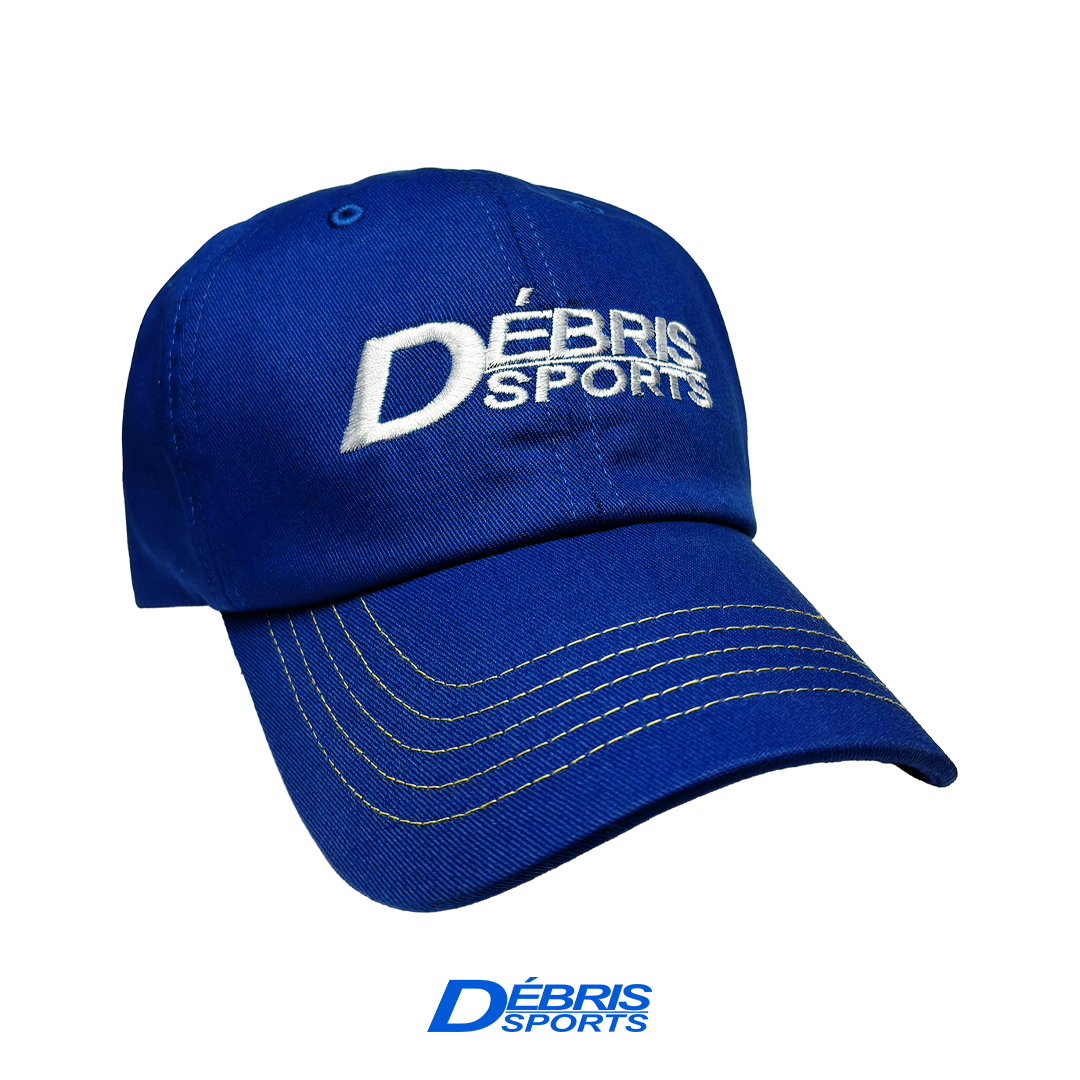 DÉBRIS APPAREL — Débris Sports Logo Hat Blue