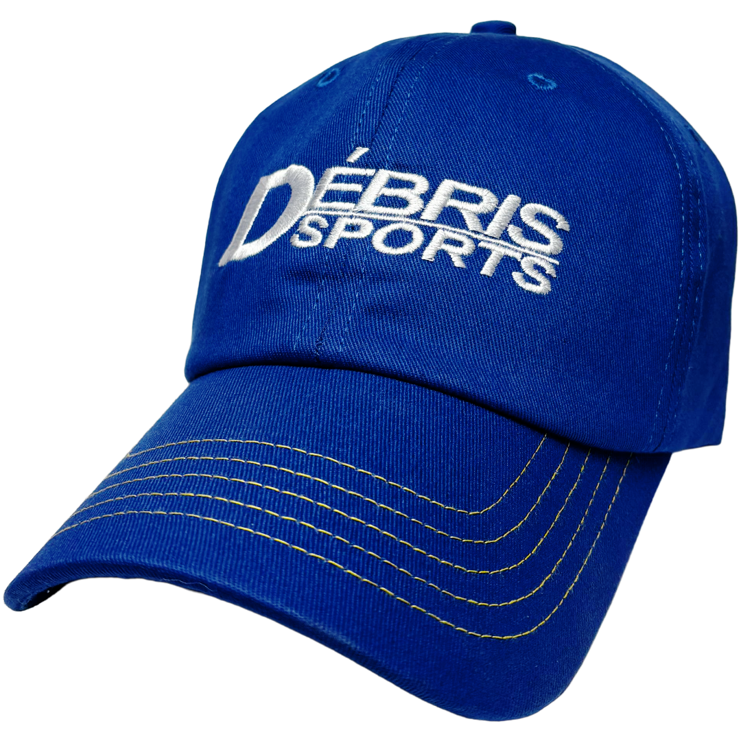 DÉBRIS APPAREL — Débris Sports Logo Hat Blue
