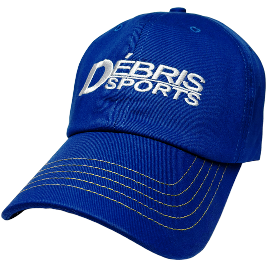 DÉBRIS APPAREL — Débris Sports Logo Hat Blue