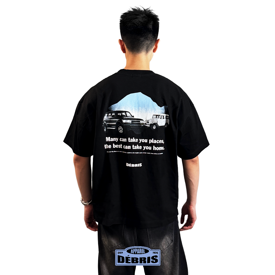 DÉBRIS APPAREL – Land Cruiser Mountain Box Tee