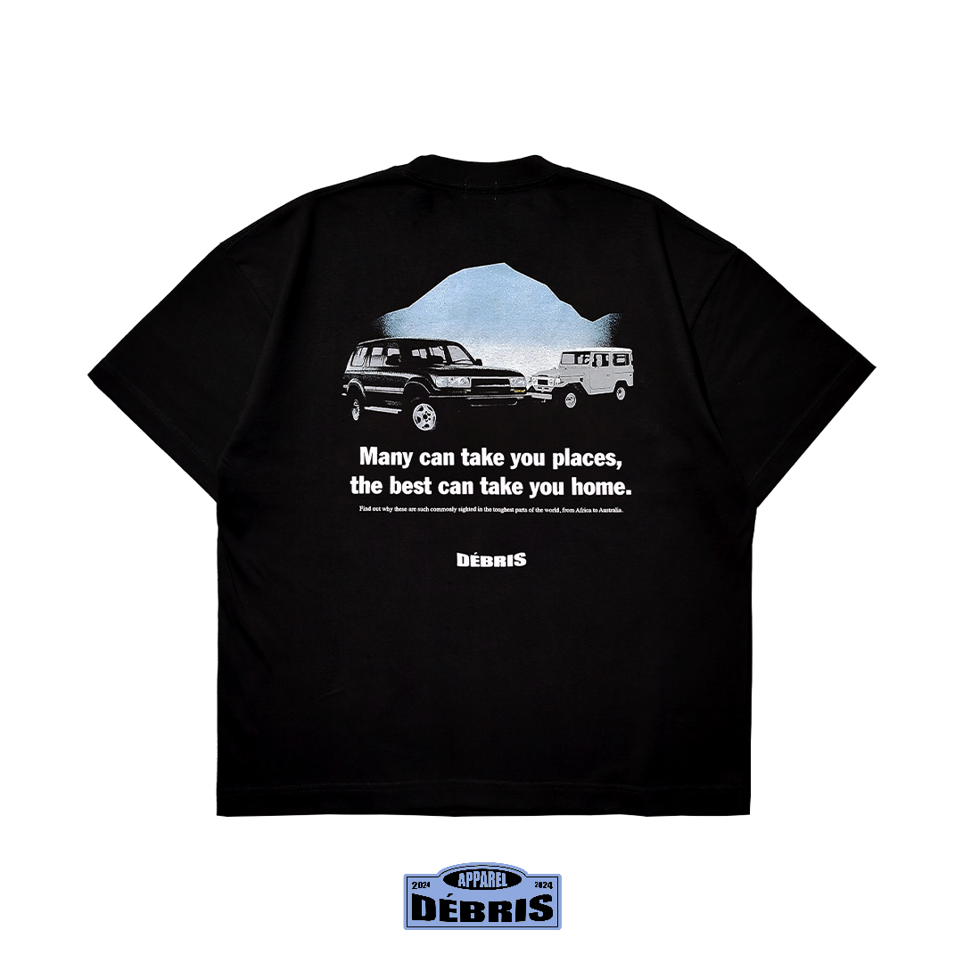DÉBRIS APPAREL – Land Cruiser Mountain Box Tee