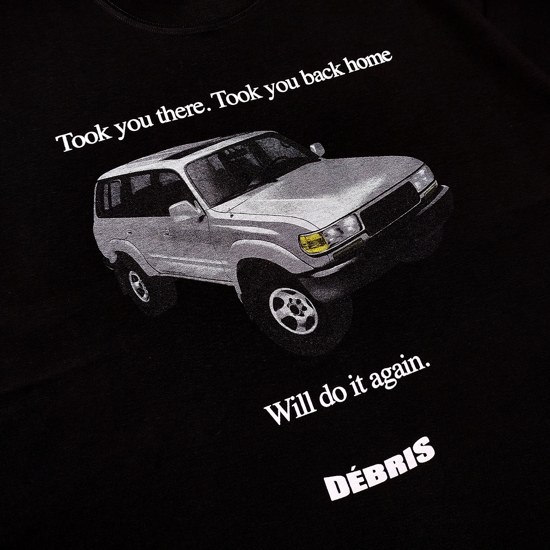 DÉBRIS APPAREL – Land Cruiser J80 Box Tee