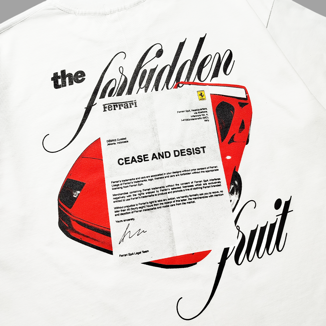 DÉBRIS APPAREL – Not a F40 Box Tee | UNISEX Heavy Weight Cotton