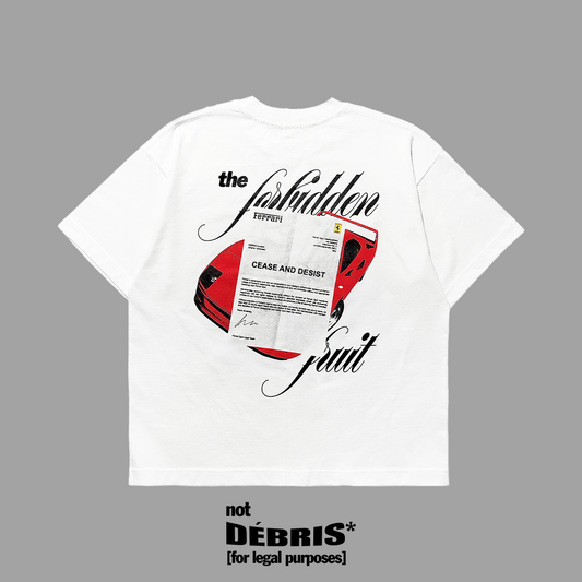 DÉBRIS APPAREL – Not a F40 Box Tee | UNISEX Heavy Weight Cotton