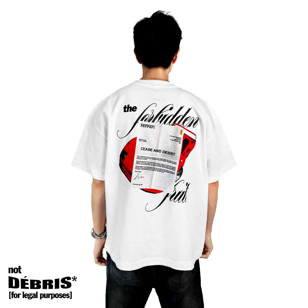 DÉBRIS APPAREL – Not a F40 Box Tee | UNISEX Heavy Weight Cotton