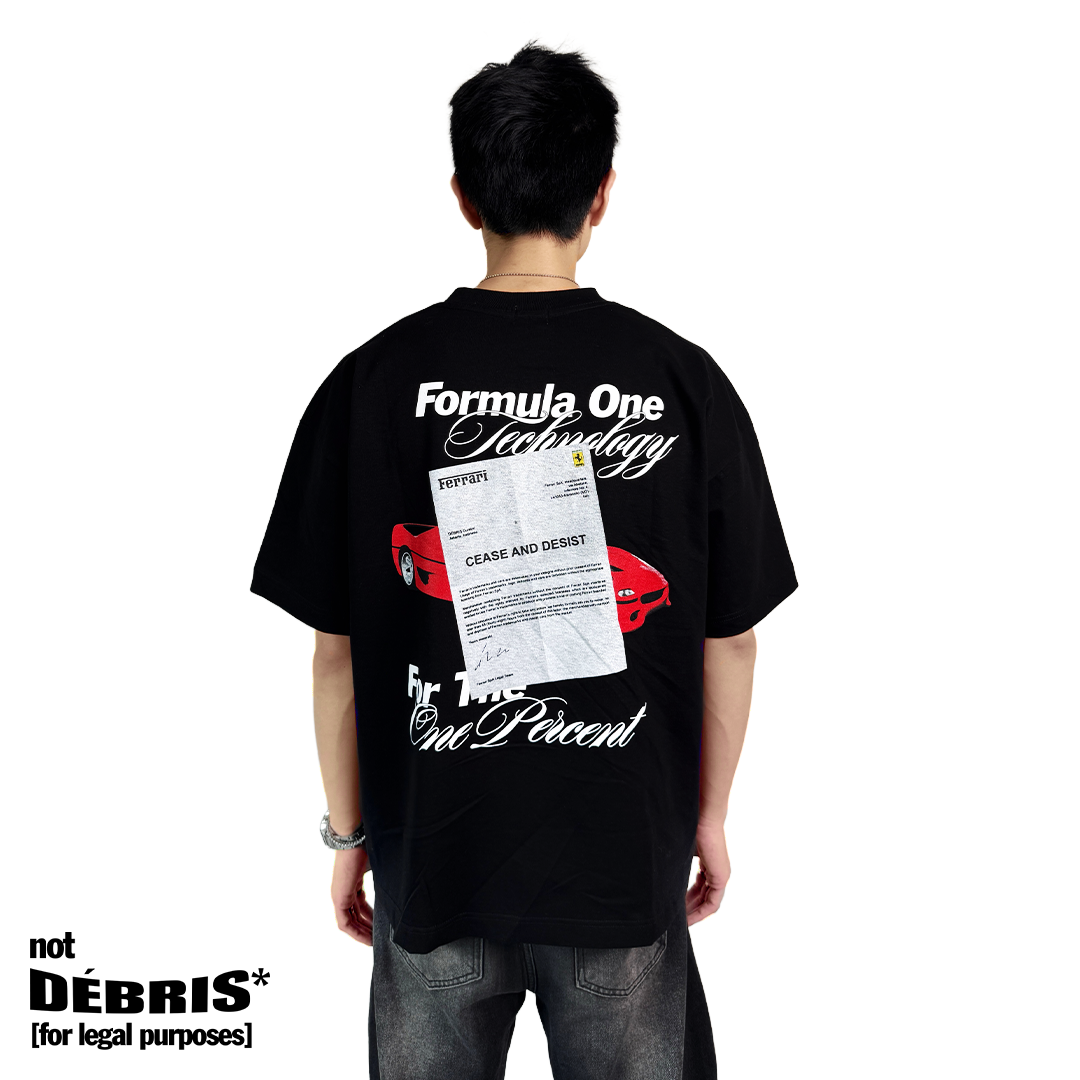 DÉBRIS APPAREL – Not a F50 Box Tee | UNISEX Heavy Weight Cotton