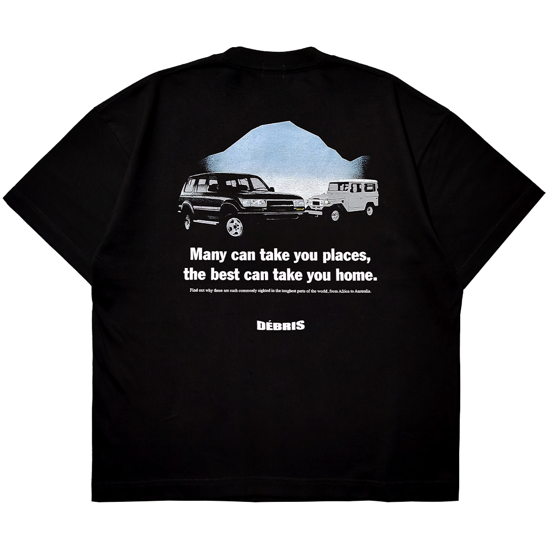 DÉBRIS APPAREL – Land Cruiser Mountain Box Tee