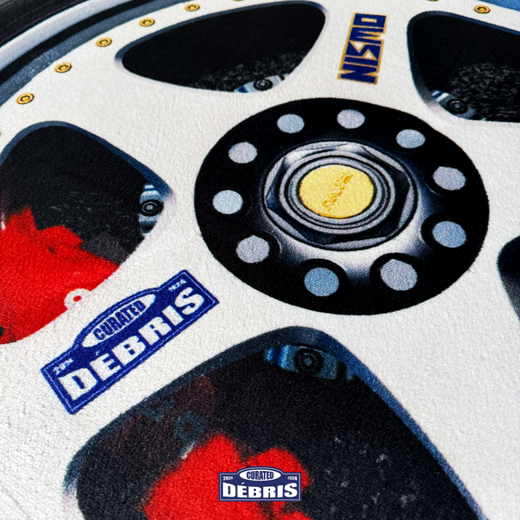 DÉBRIS CURATED — NISMO LMGT1 400R Rug — 100cm Round