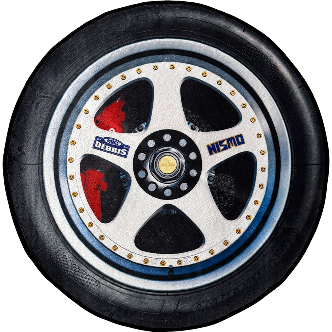 DÉBRIS CURATED — NISMO LMGT1 400R 100cm Round Rug