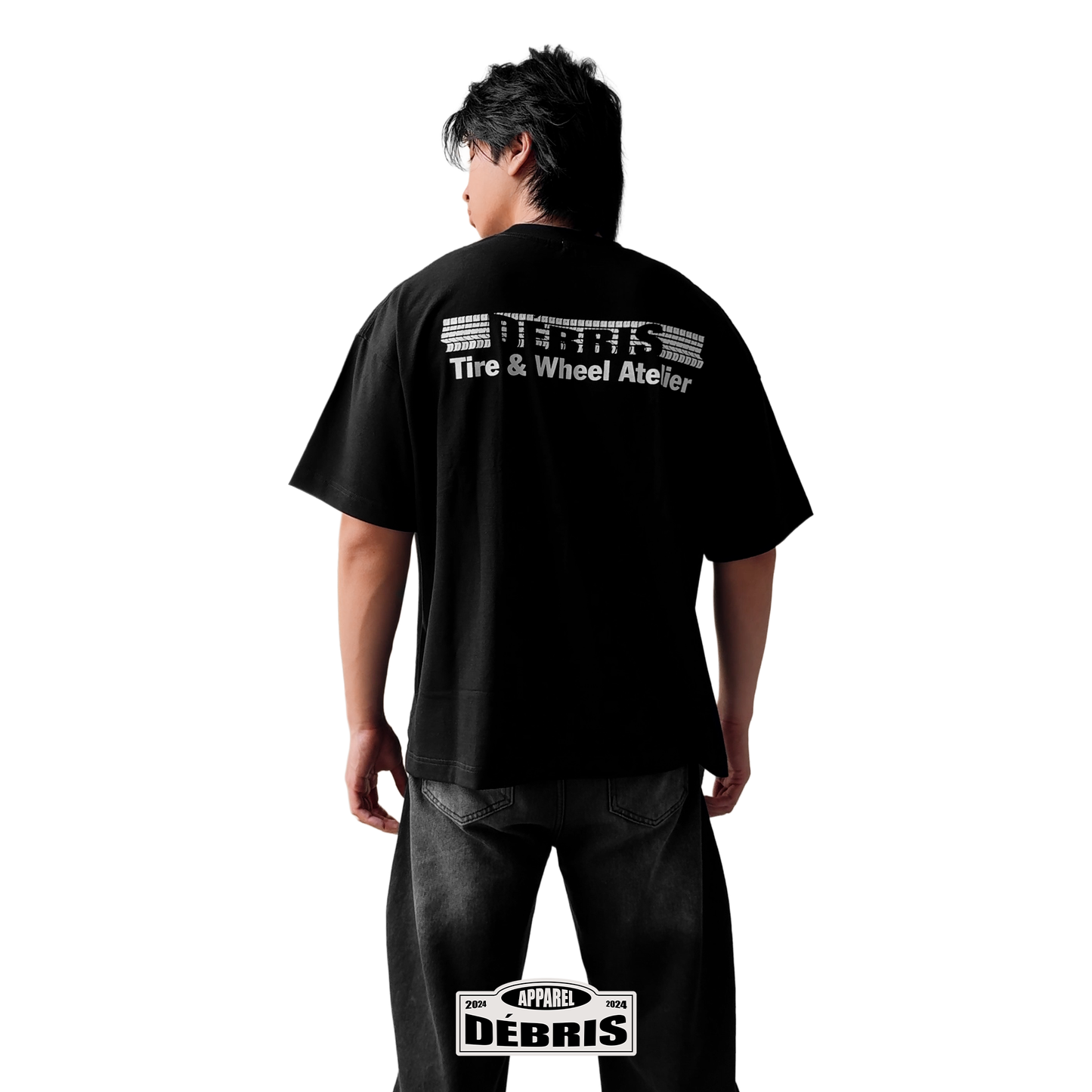 DÉBRIS APPAREL – Tire Print Box Tee