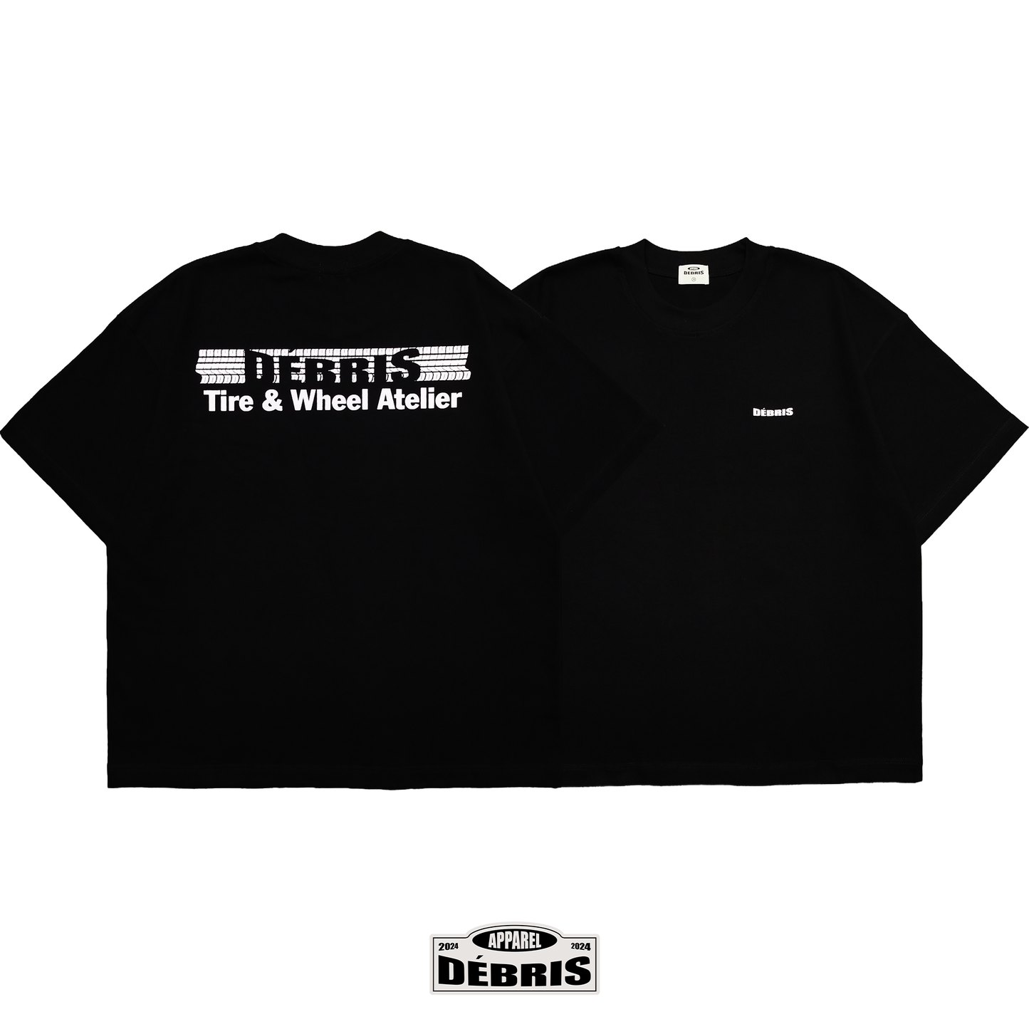 DÉBRIS APPAREL – Tire Print Box Tee