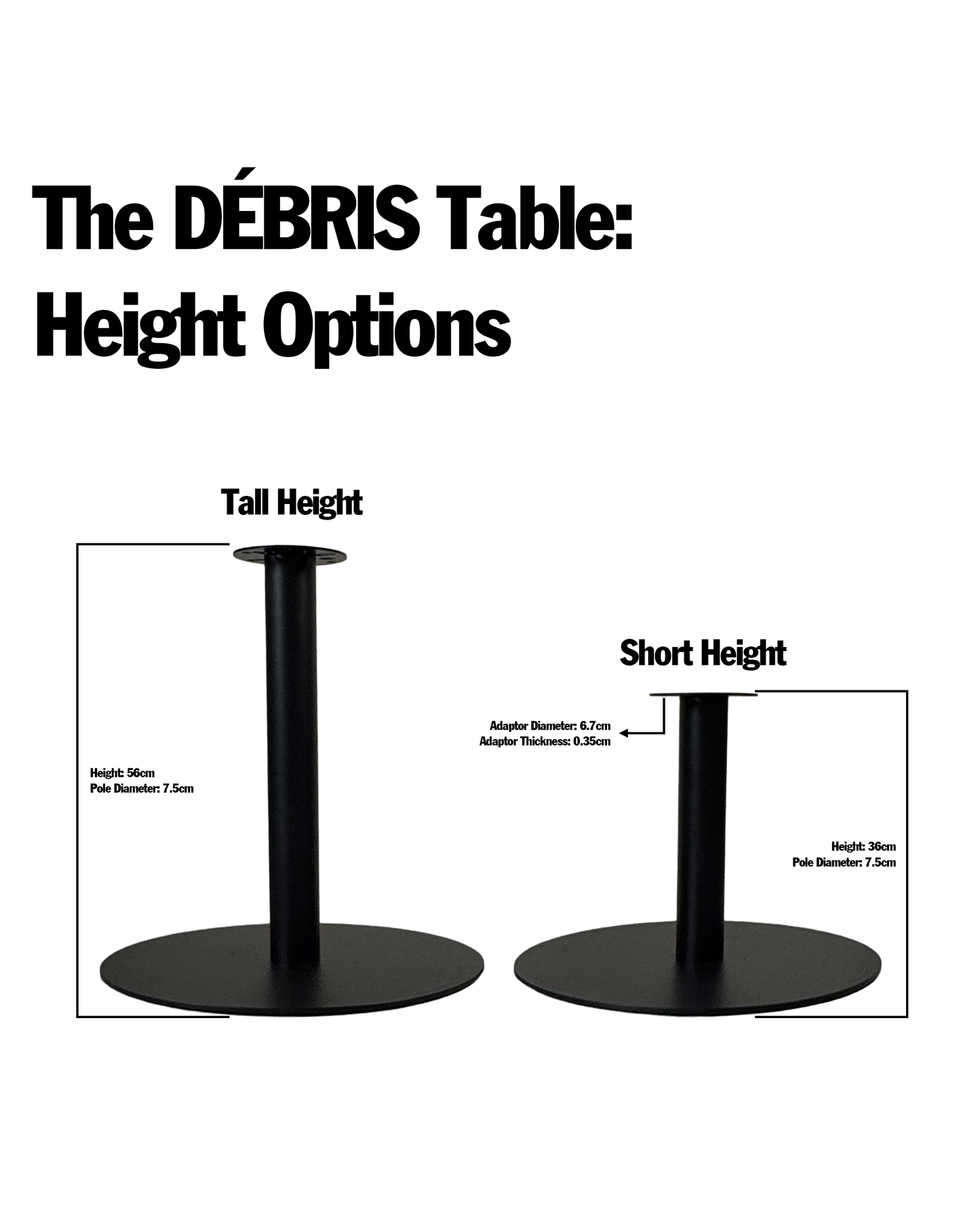 THE DÉBRIS TABLE