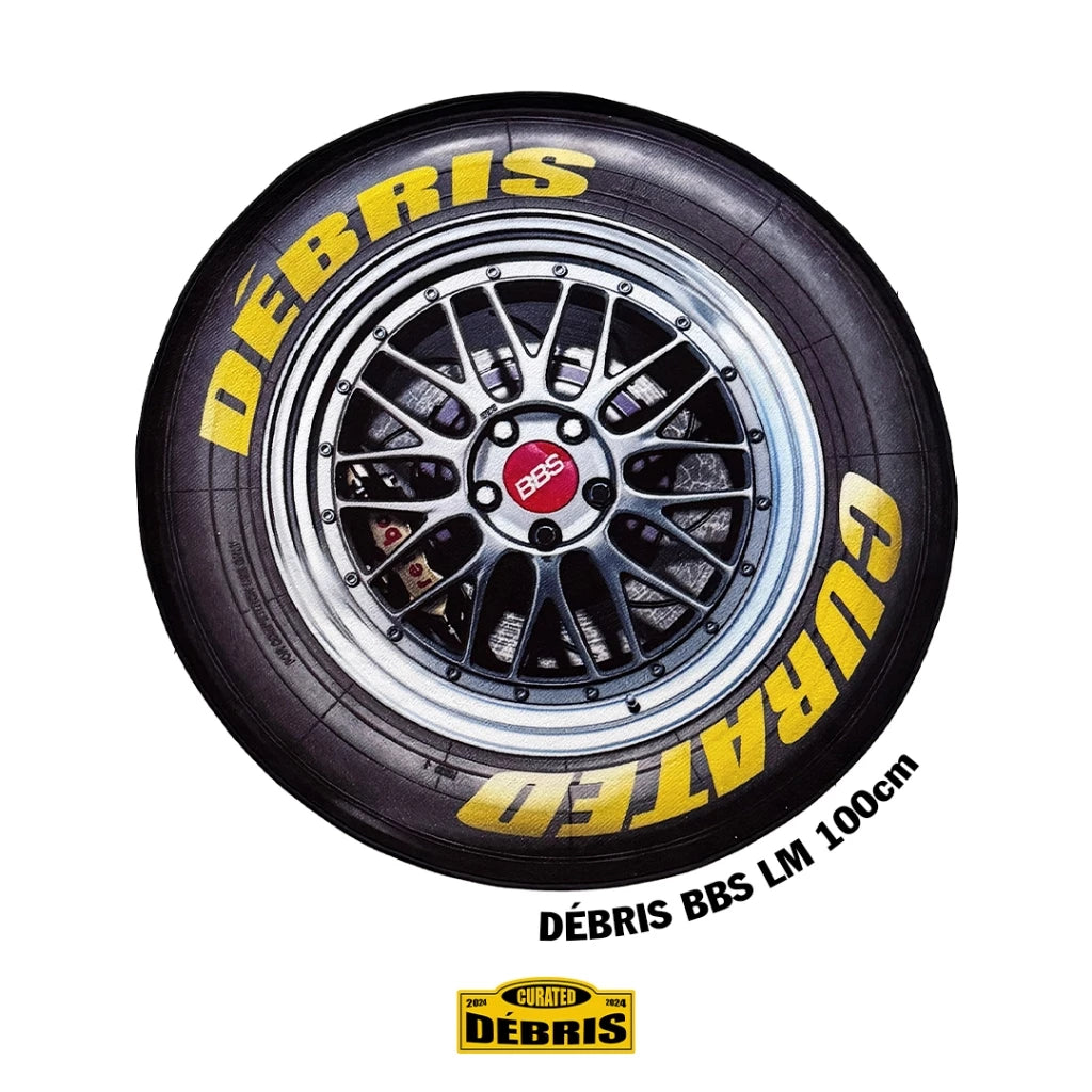 DÉBRIS CURATED — BBS LM 100cm Round Rug
