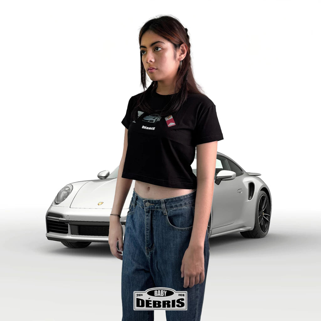 DÉBRIS APPAREL – Bad Girl Baby Tee