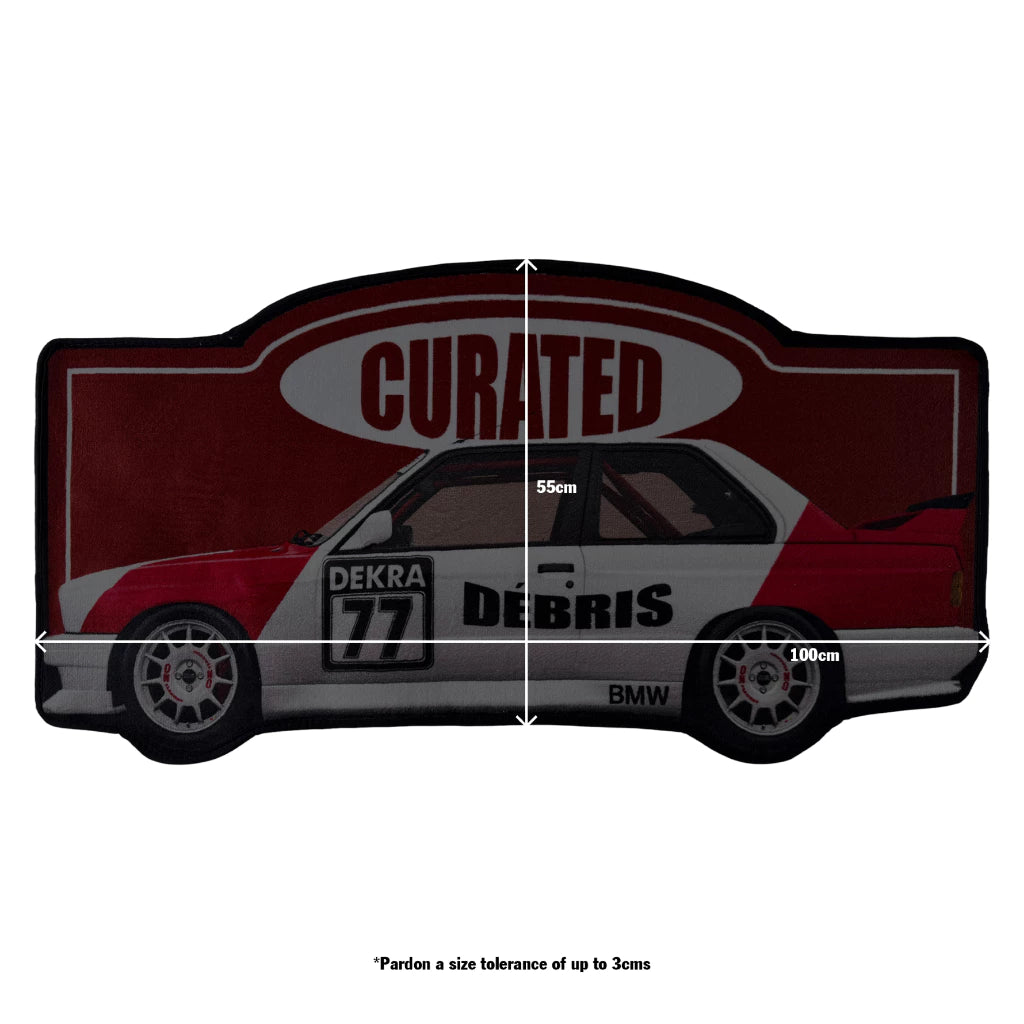 DÉBRIS CURATED — BMW M3 E30 Rug