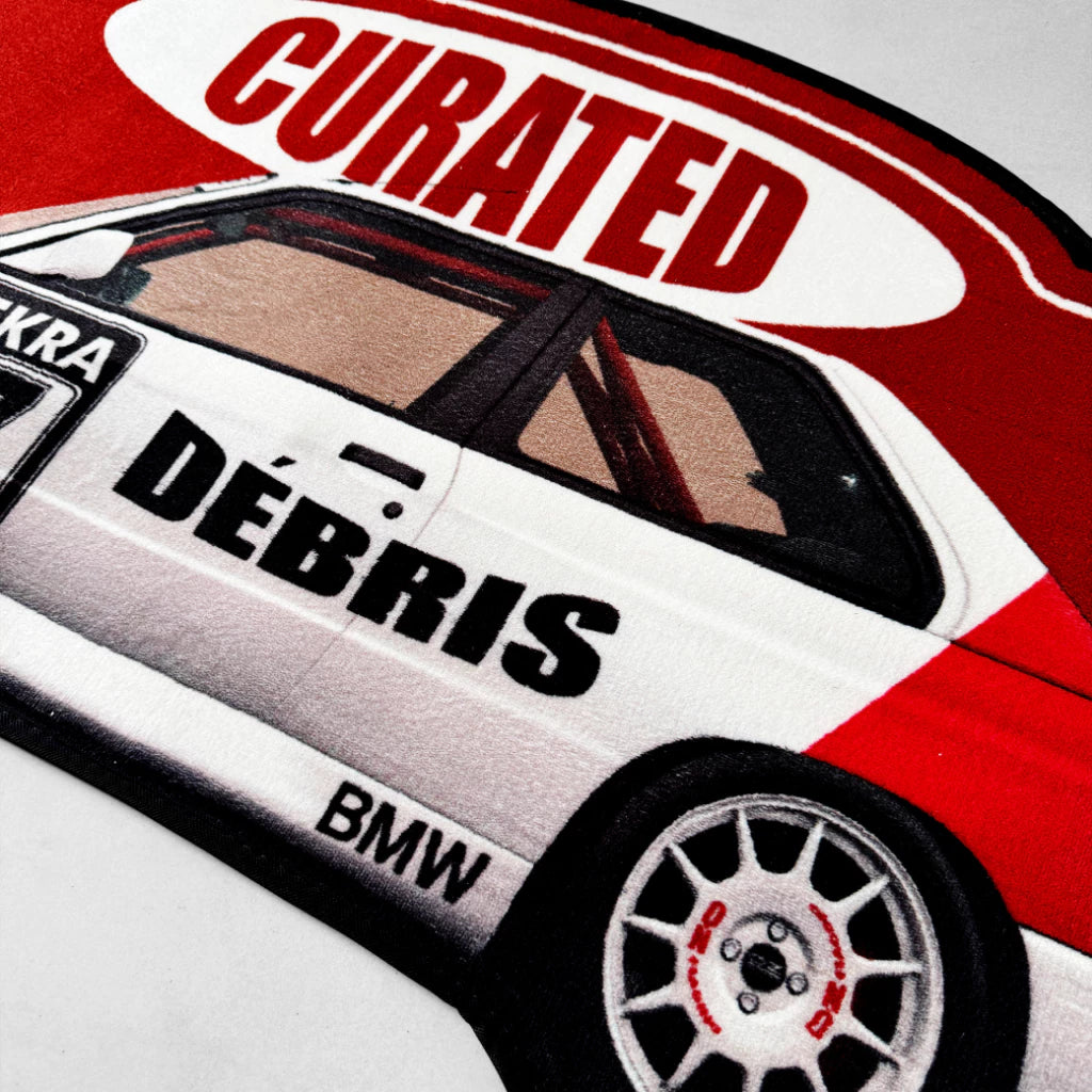 DÉBRIS CURATED — BMW M3 E30 Rug